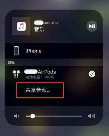 当阳苹果14音频维修点分享iPhone14音频共享设置方法 