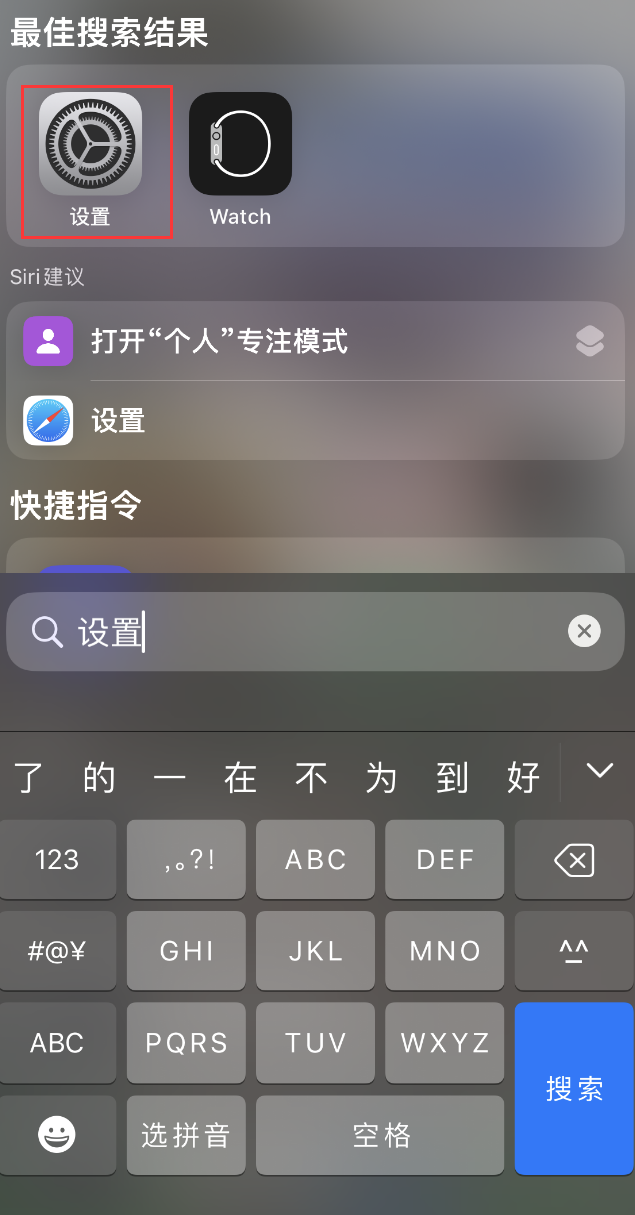 当阳苹果手机维修分享：iPhone 找不到“设置”或“App Store”怎么办？ 