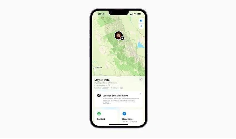 当阳苹果14维修分享iPhone14系列中 FindMy功能通过卫星分享位置方法教程 