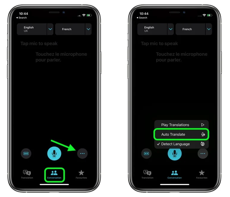 当阳苹果手机维修分享iOS 15 “翻译” App 新改进 
