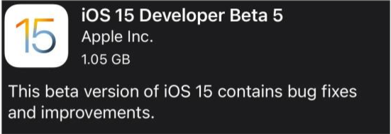 当阳苹果手机维修分享如何升级到iOS15.0 beta5 